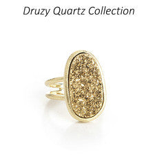 Druzy Quartz Collection