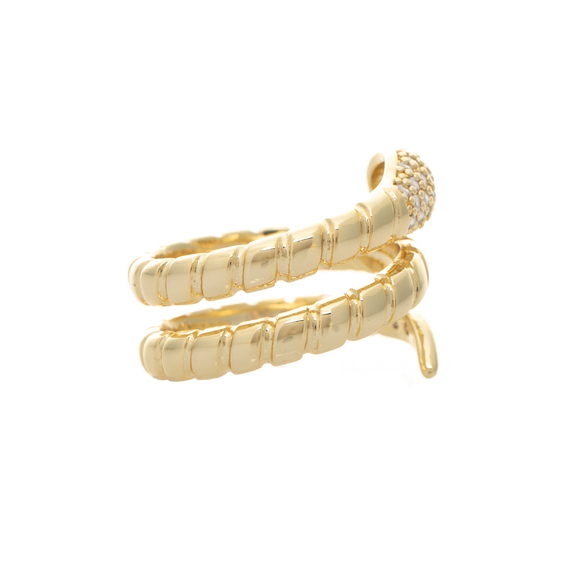 Snake Wrap Ring – Rivka Friedman Jewelry