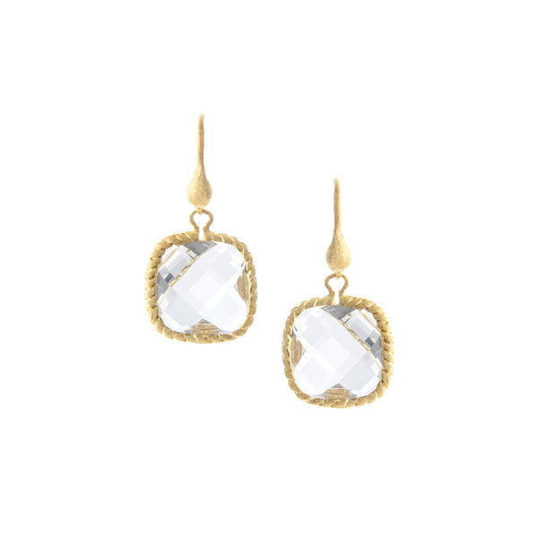 Cable Cushion Drops - Lavender, Rock Crystal, Citine + Black - Closeout