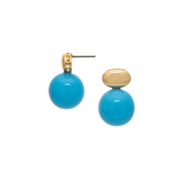 Turquoise Bubble Drop Earrings