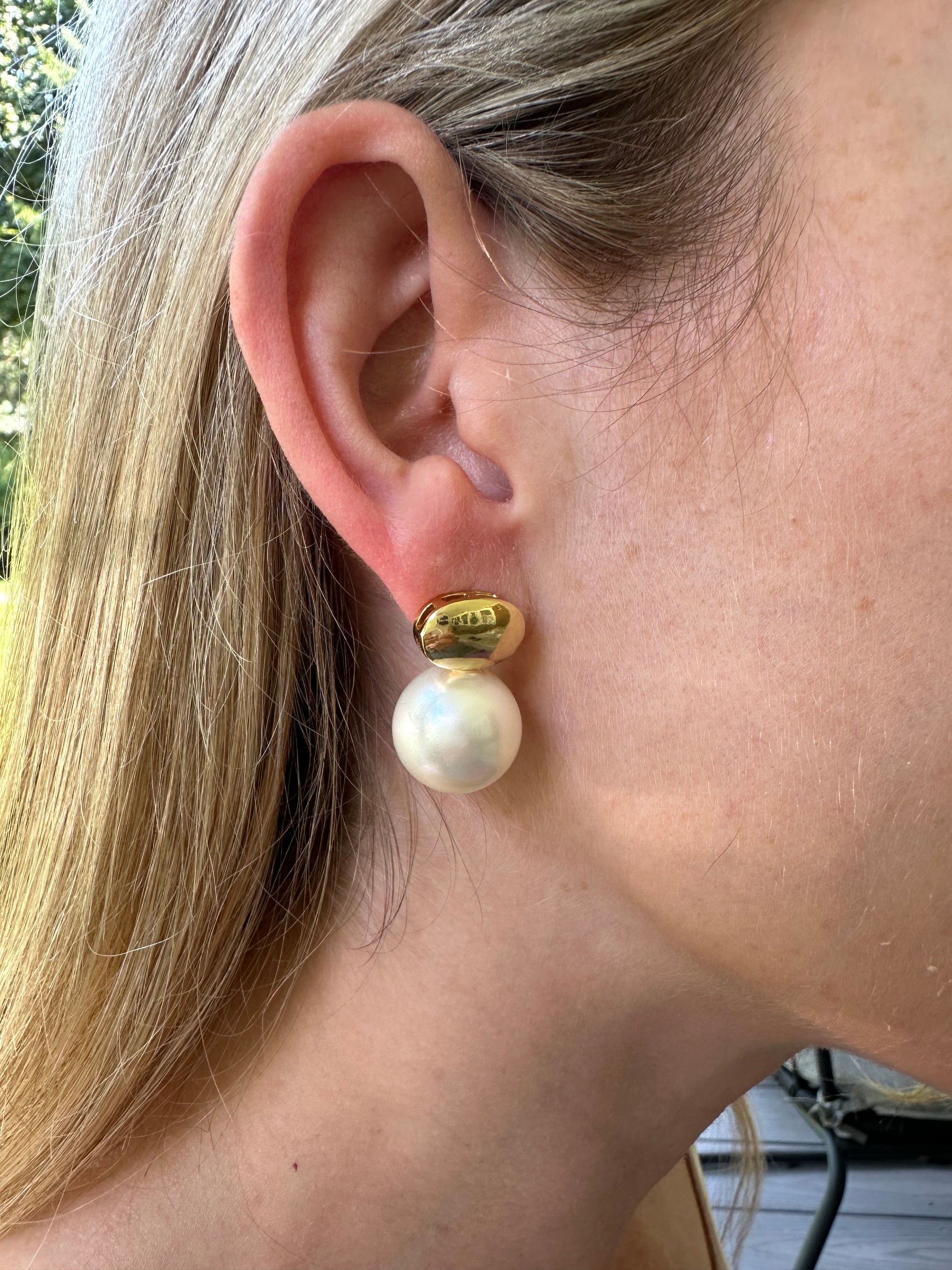 Pearl Drop Earrings – Rivka Friedman Jewelry