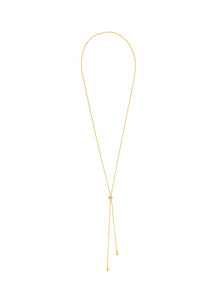 Beaded Lariat Necklace