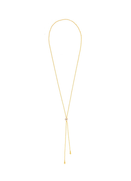 Beaded Lariat Necklace