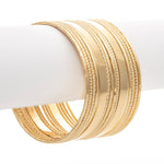 Polished Bangle Set