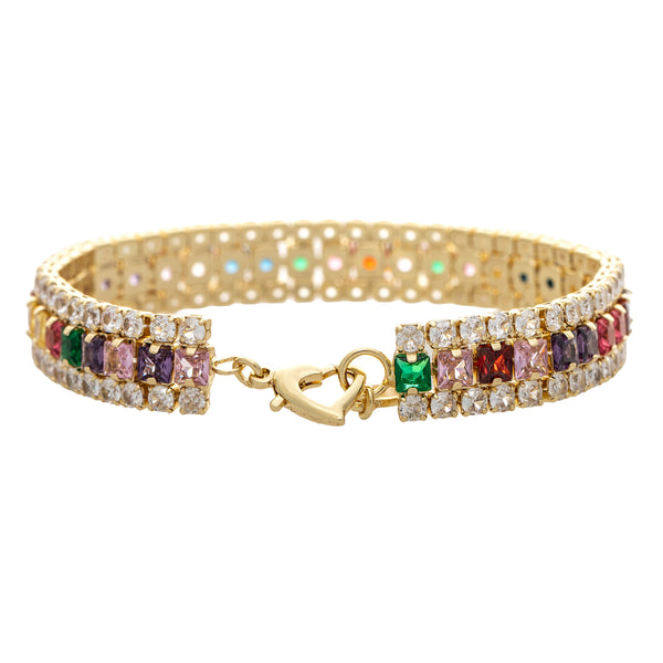 Multi Color CZ Bracelet