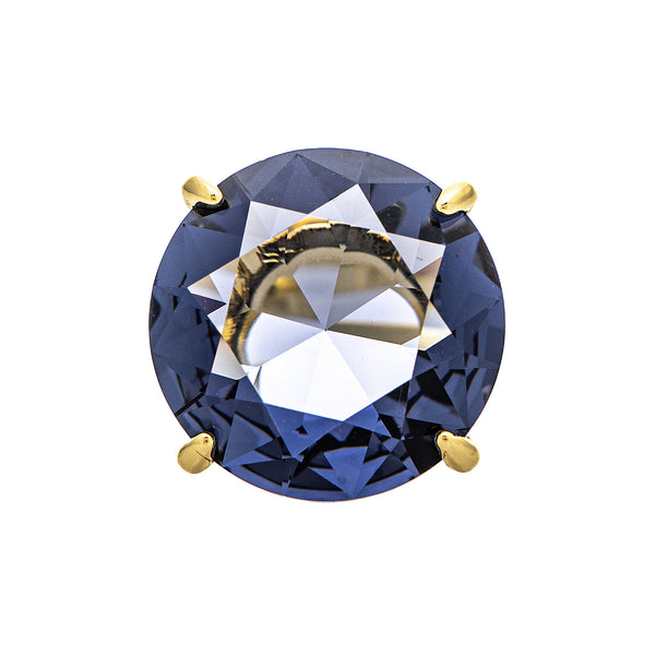 Amythest CZ Cocktail Ring