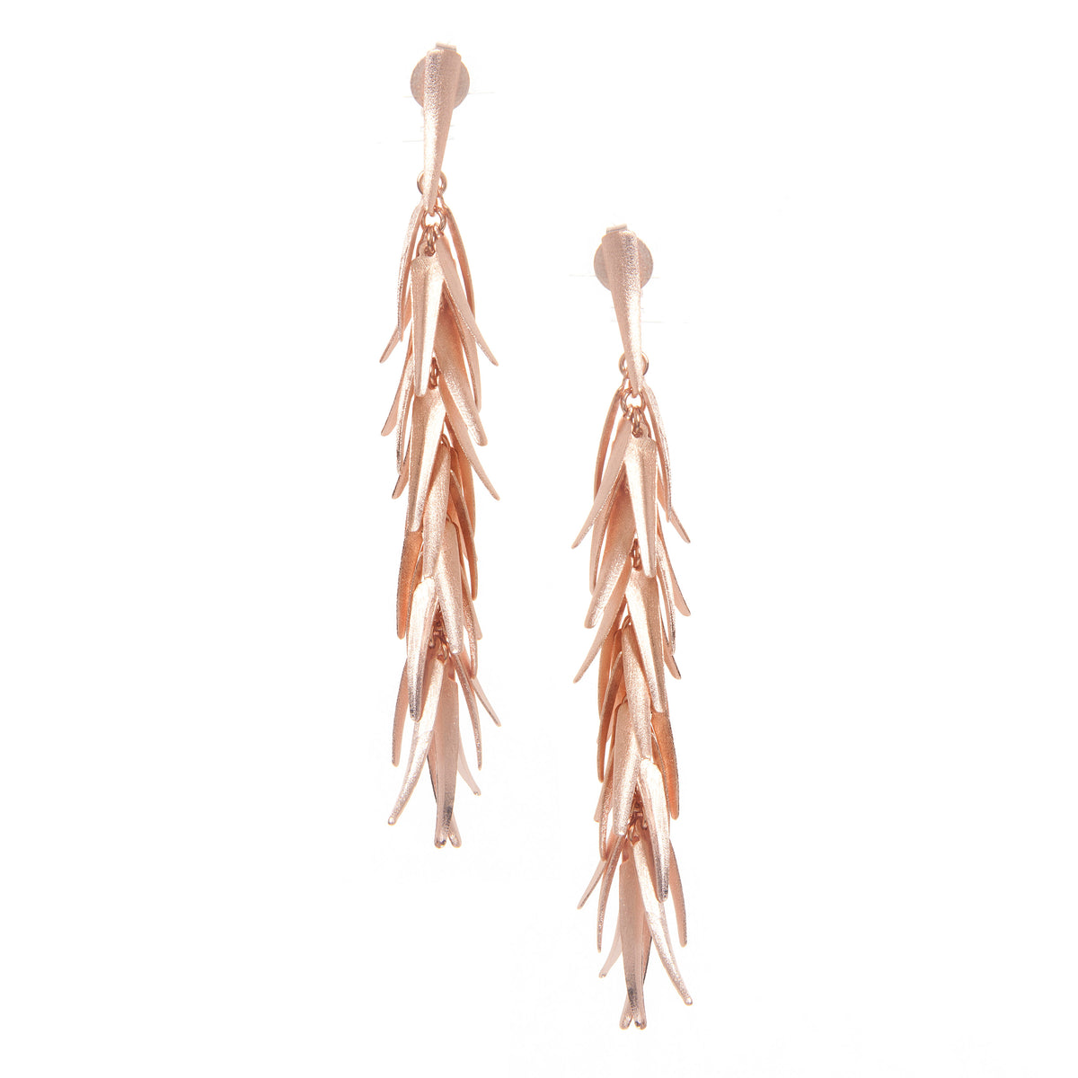 Rose Gold Signature Chili Earrings - Closeout – Rivka Friedman Jewelry