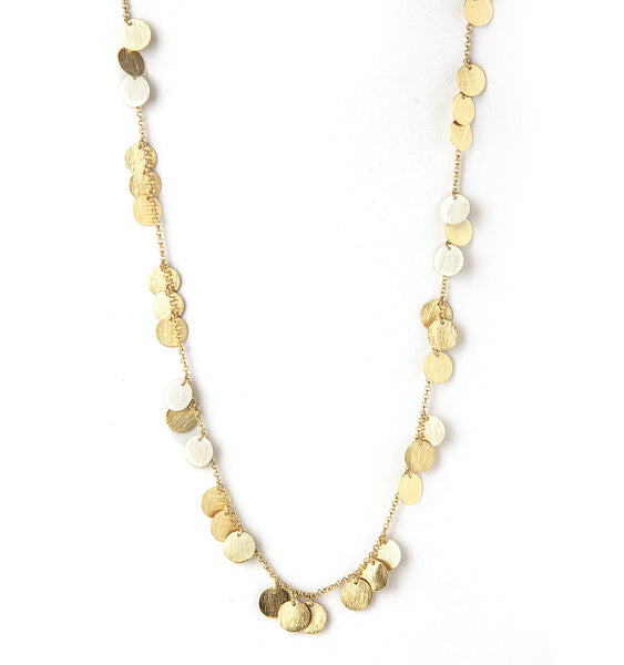 Statin Multi Disc 27" Necklace - Closeout