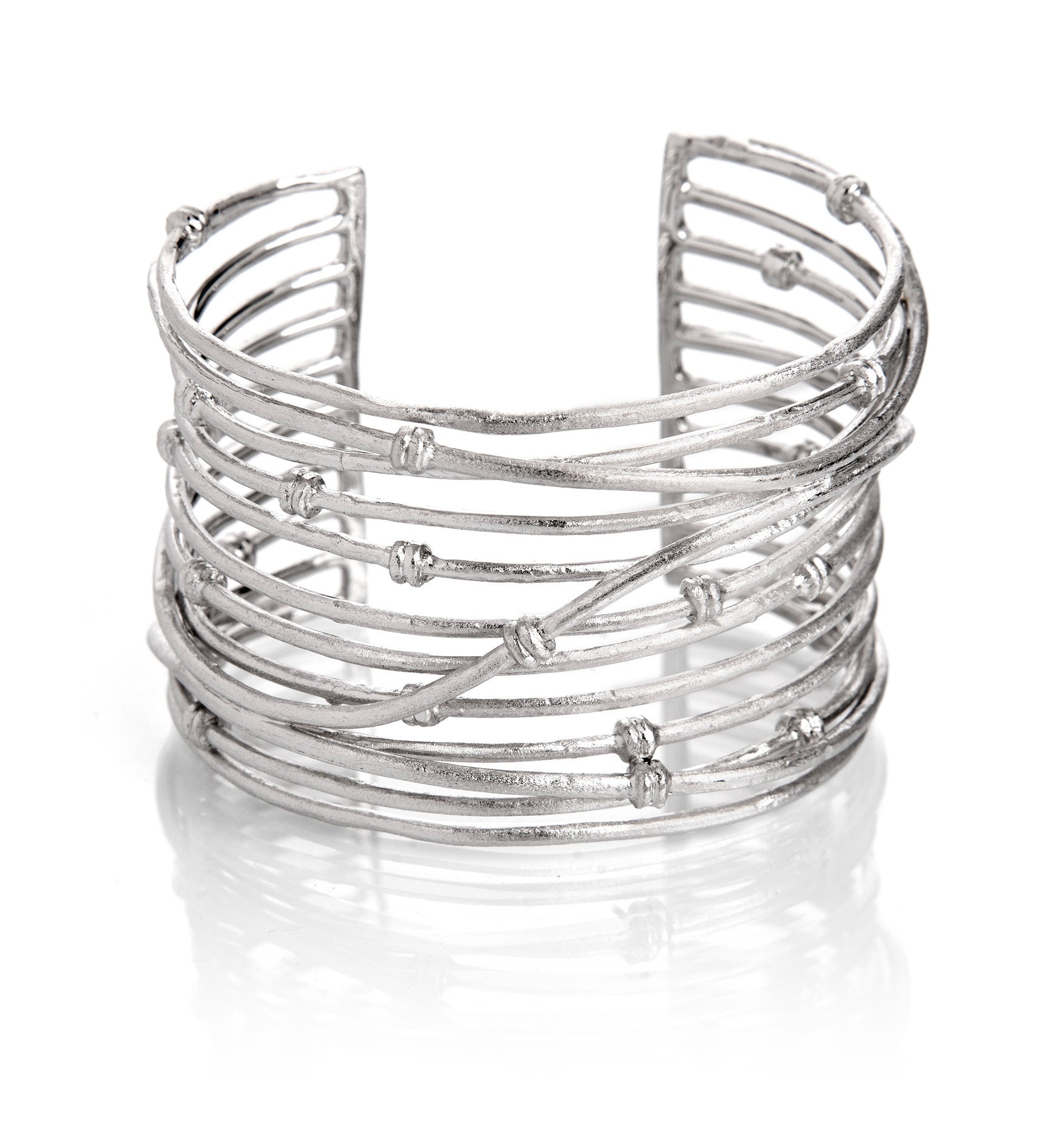 Mina Rhodium Cuff