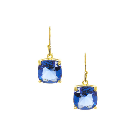 Sapphire Dangle Earrings - Closeout