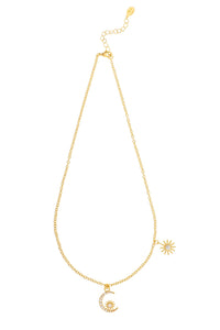 Moon & Star Necklace