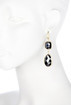 Hematite Double Dangle Earrings - Closeout