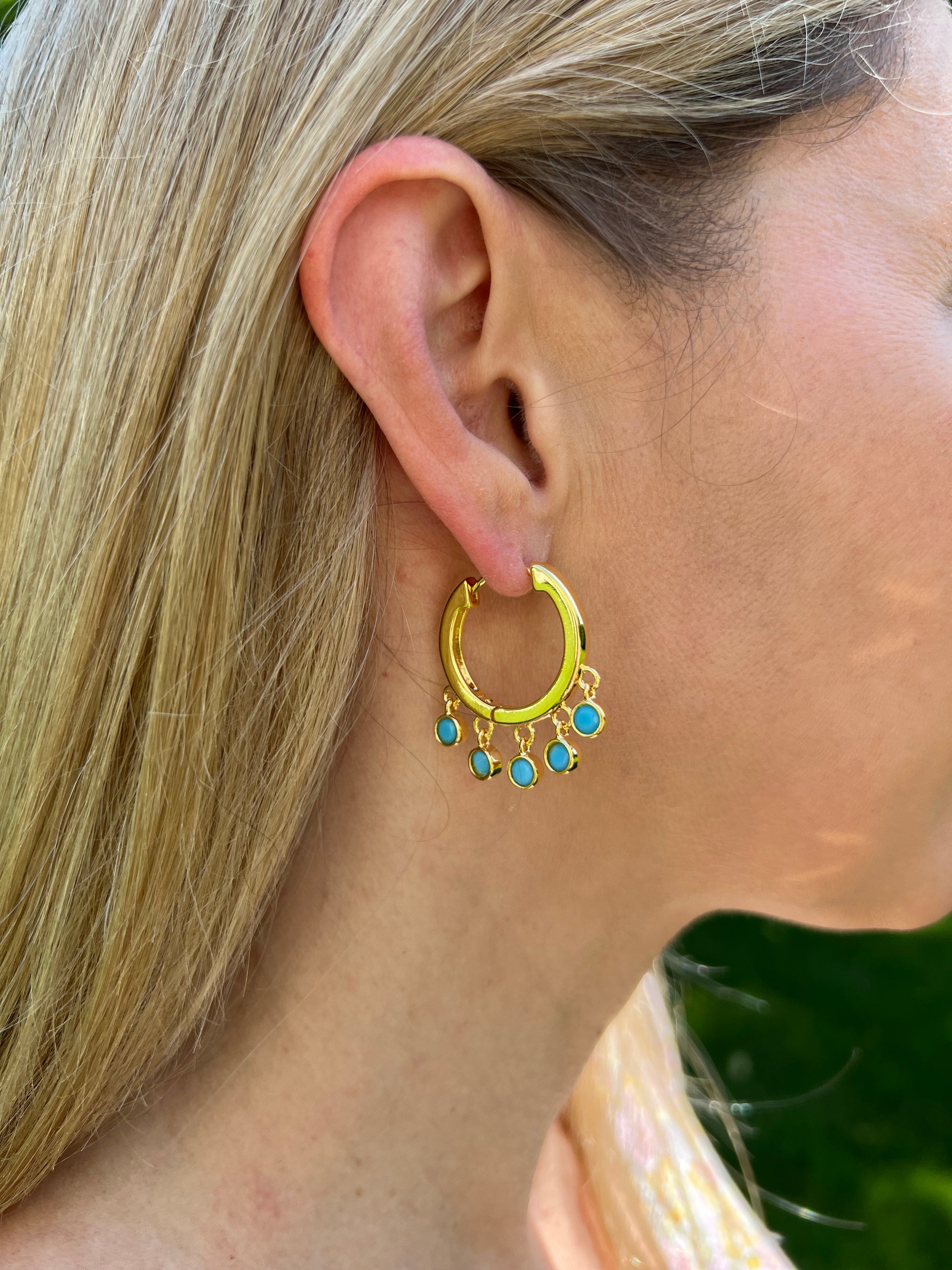 Women's Hoop Earrings - December / Women's Hoop Earrings / Women's E