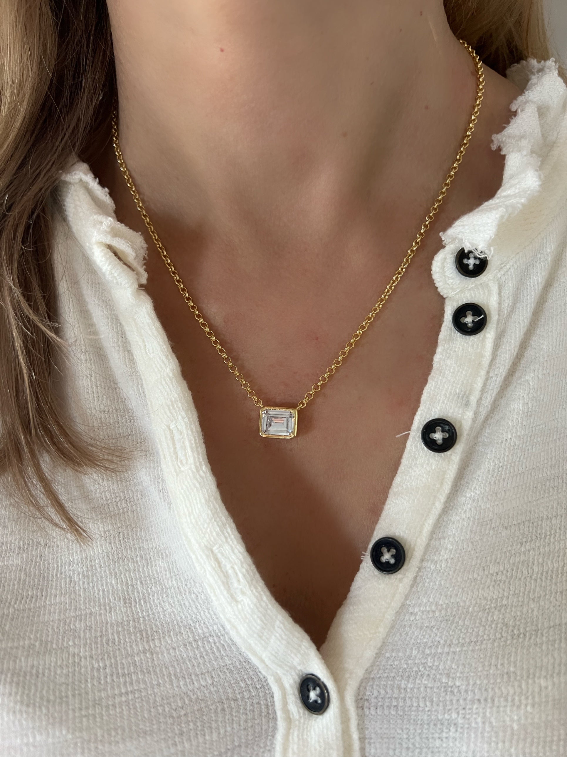◇Hei◇ thin bezel cubic necklace [正規品/関税込] image_c2590297-f6fd-41d0-b6a0-